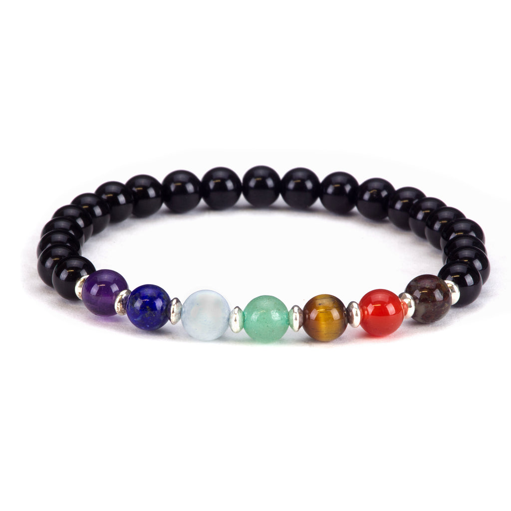 Clearance! EQWLJWE Bead Chakra Bracelets for Men and Nepal