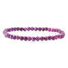 Cherry Tree Collection | Stretch Bracelet | 4mm Beads (Purple Tiger's Eye)