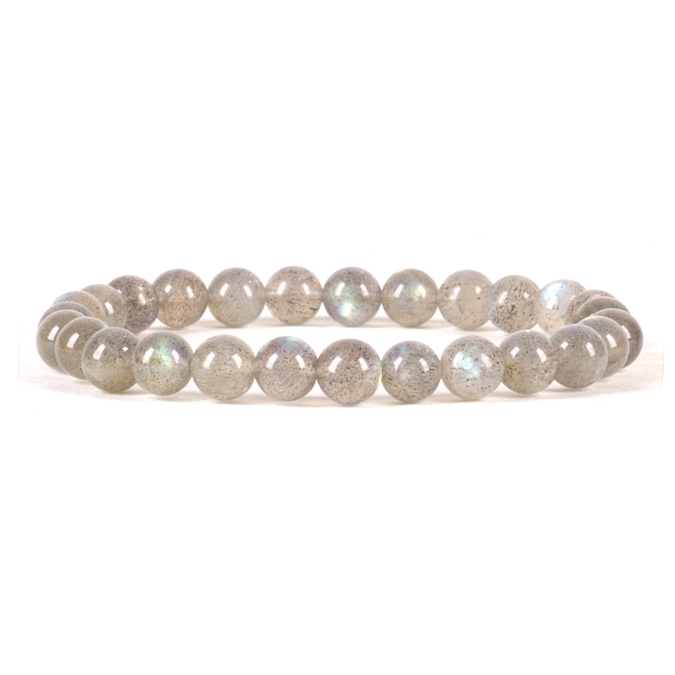 Cherry Tree Collection | Stretch Bracelet | 6mm Beads (Labradorite AA Grade)