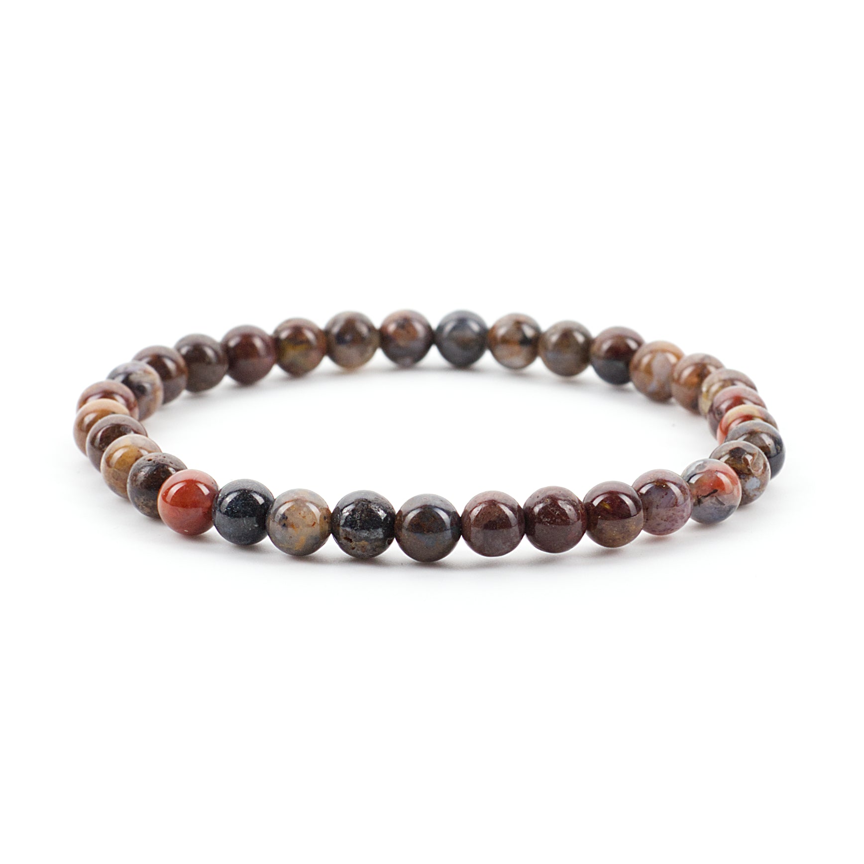 Cherry Tree Collection | Stretch Bracelet | 6mm Beads (Pietersite)