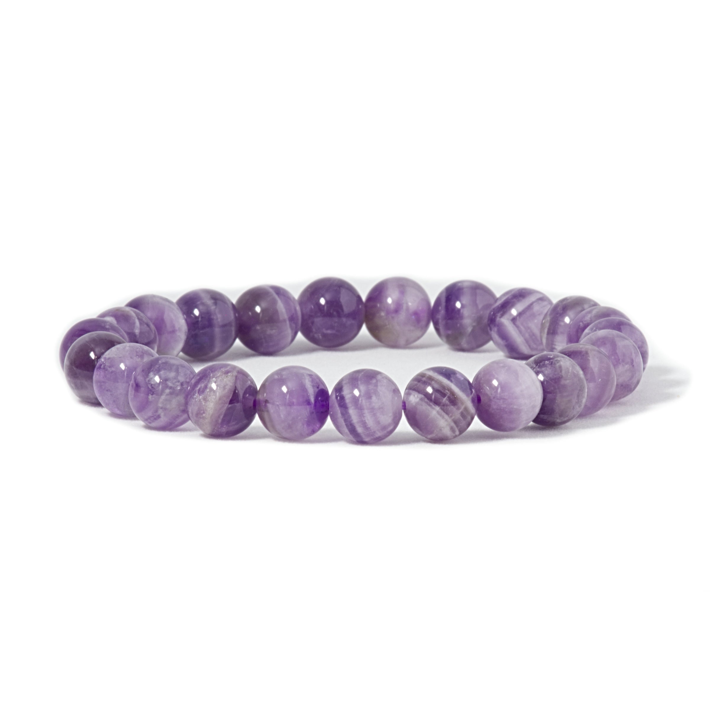 Cherry Tree Collection | Stretch Bracelet | 8mm Beads (Dogtooth Amethyst)