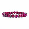 Cherry Tree Collection | Stretch Bracelet | 8mm Beads (Pink Tiger's Eye)