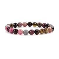 Cherry Tree Collection | Stretch Bracelet | 8mm Beads (Rainbow Tourmaline)