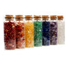 Cherry Tree Collection | Mini Crystal Chips Bottles - Set of 7 Chakra Stones