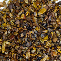 Cherry Tree Collection | Polished Gemstone Chips | 1/2 Pound (Tiger's Eye)