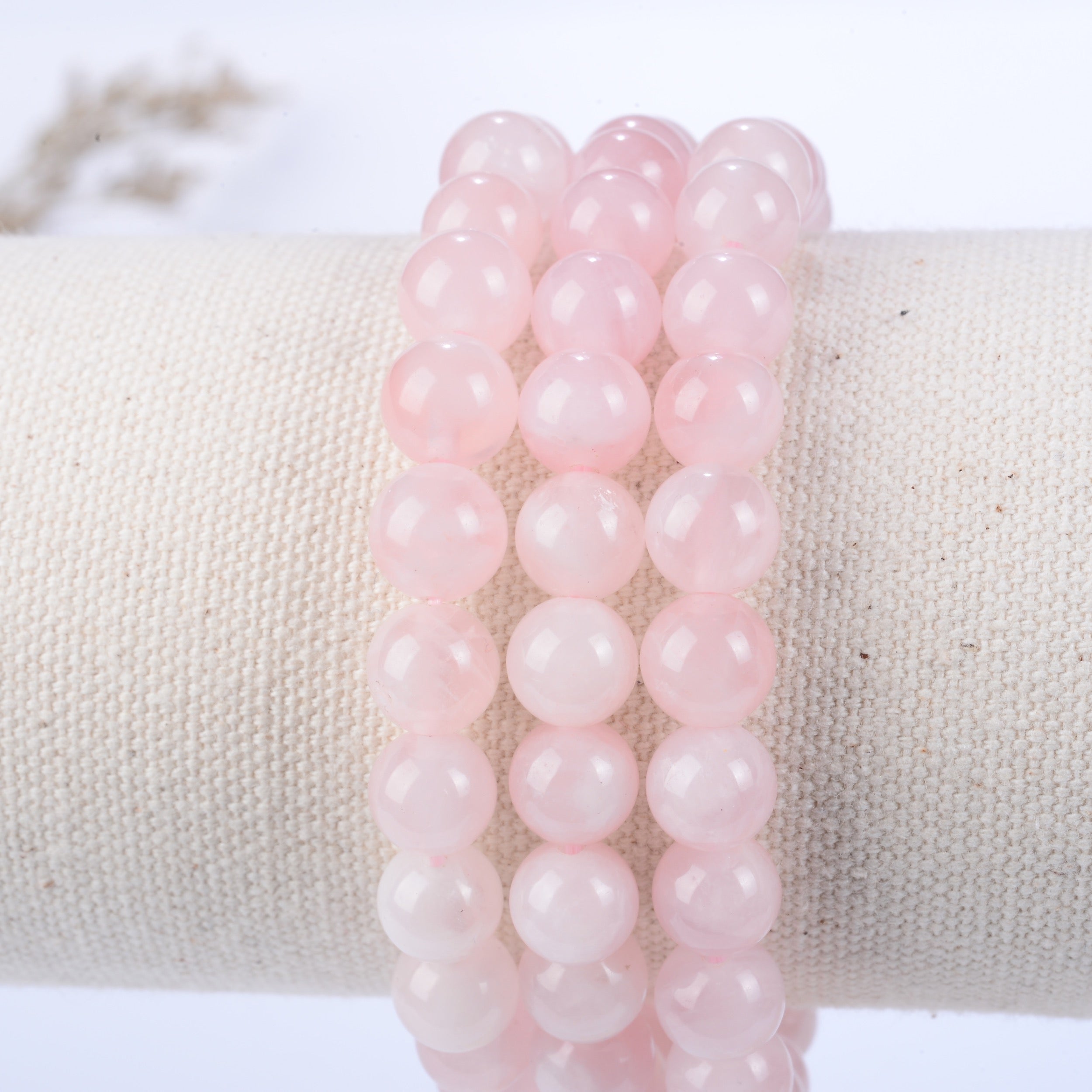 Stretch Bracelet | 8mm Beads (Madagascar Rose Quartz) – Cherry